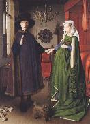 Jan Van Eyck The Arnolfini Marriage oil painting reproduction